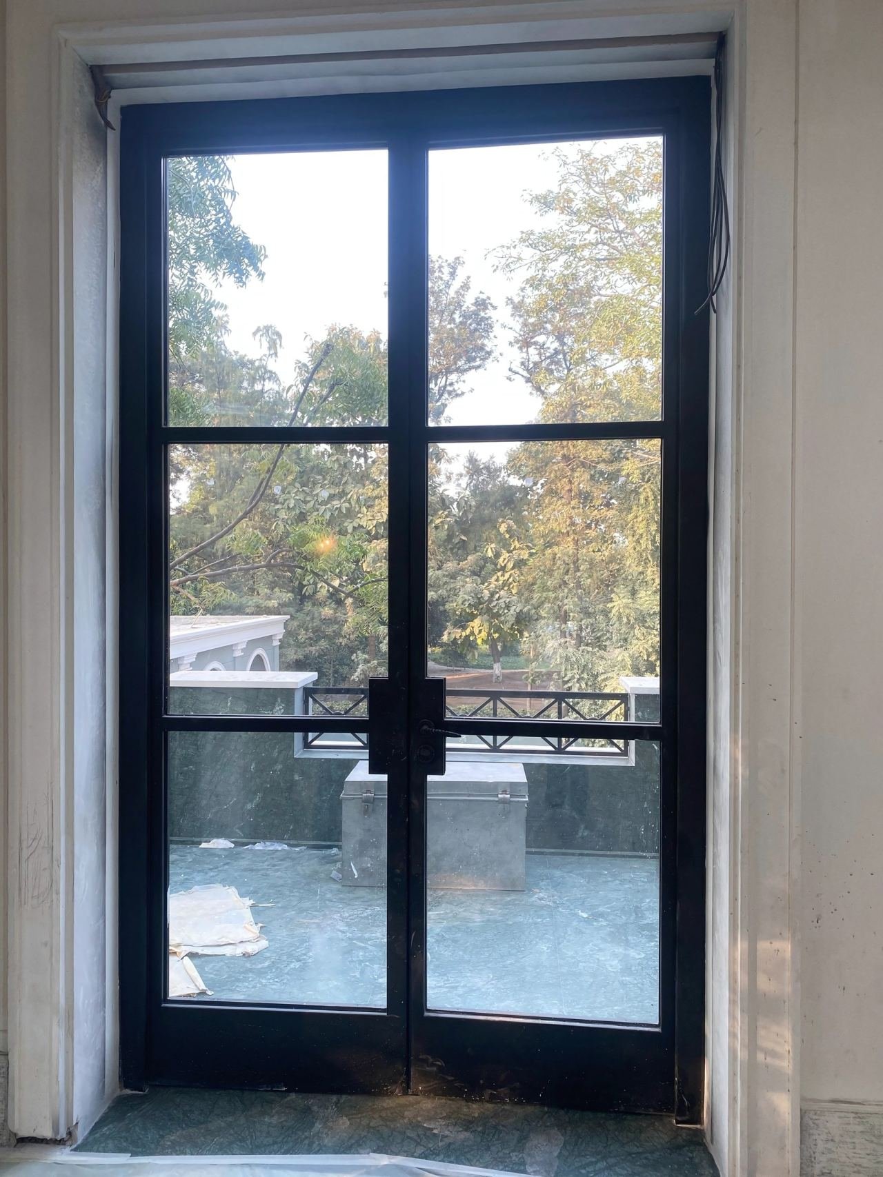 Bespoke metal door