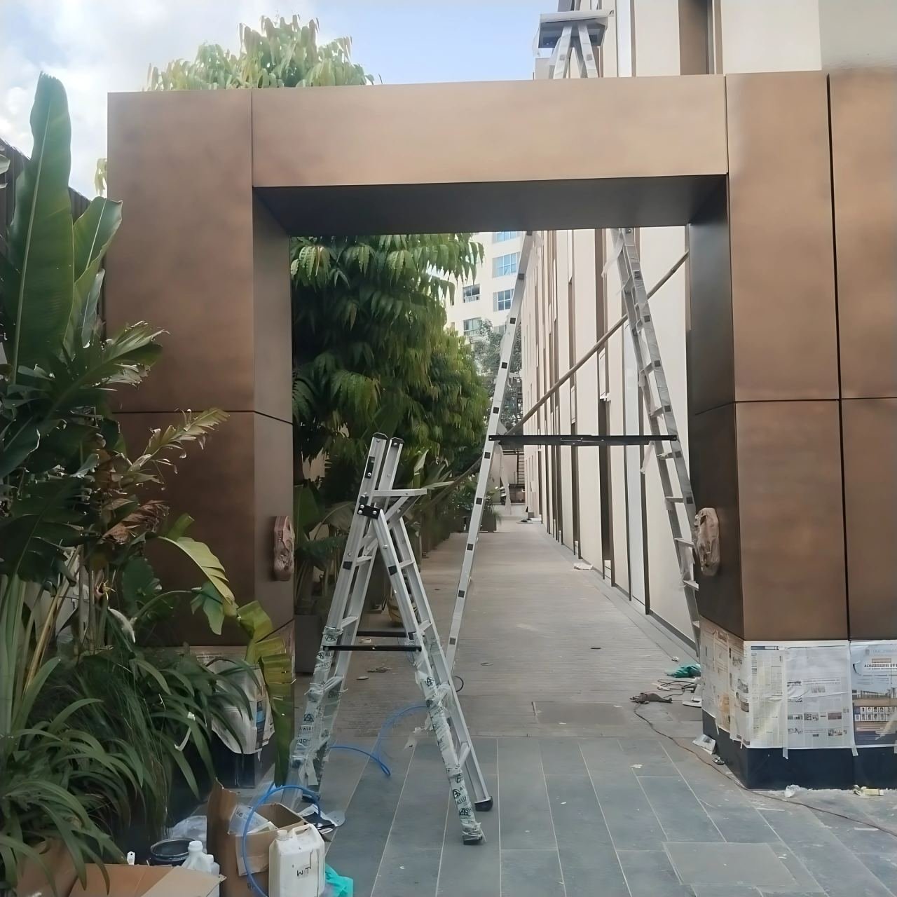 Bespoke metal door
