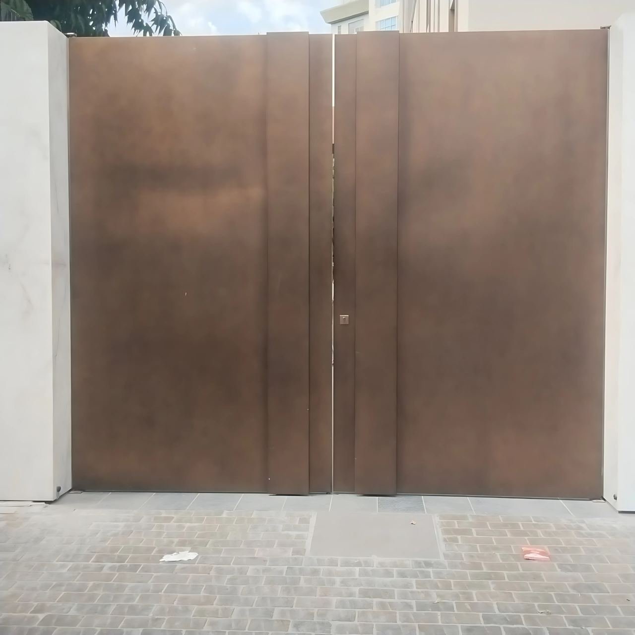 Bespoke metal door
