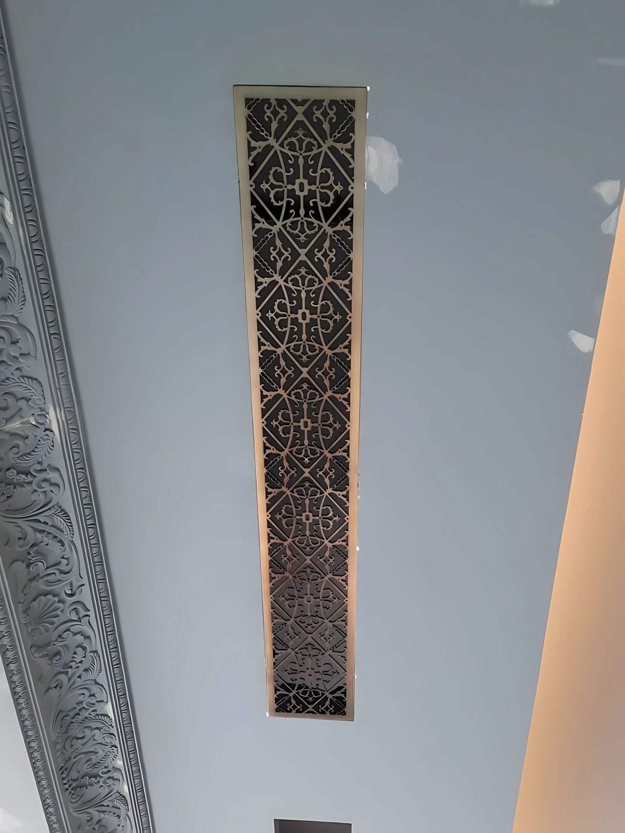 Metal ceiling panel