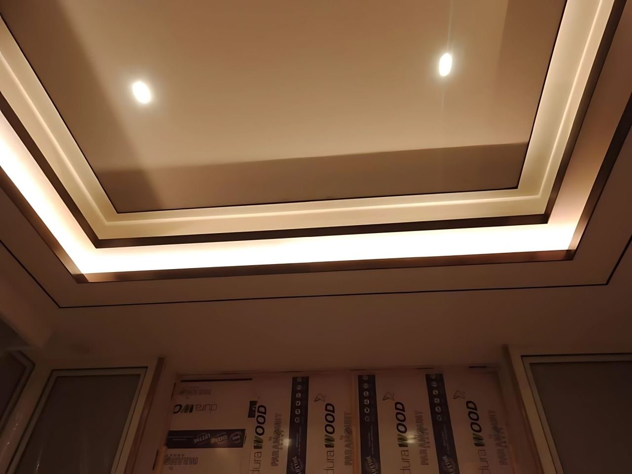 Metal ceiling panel
