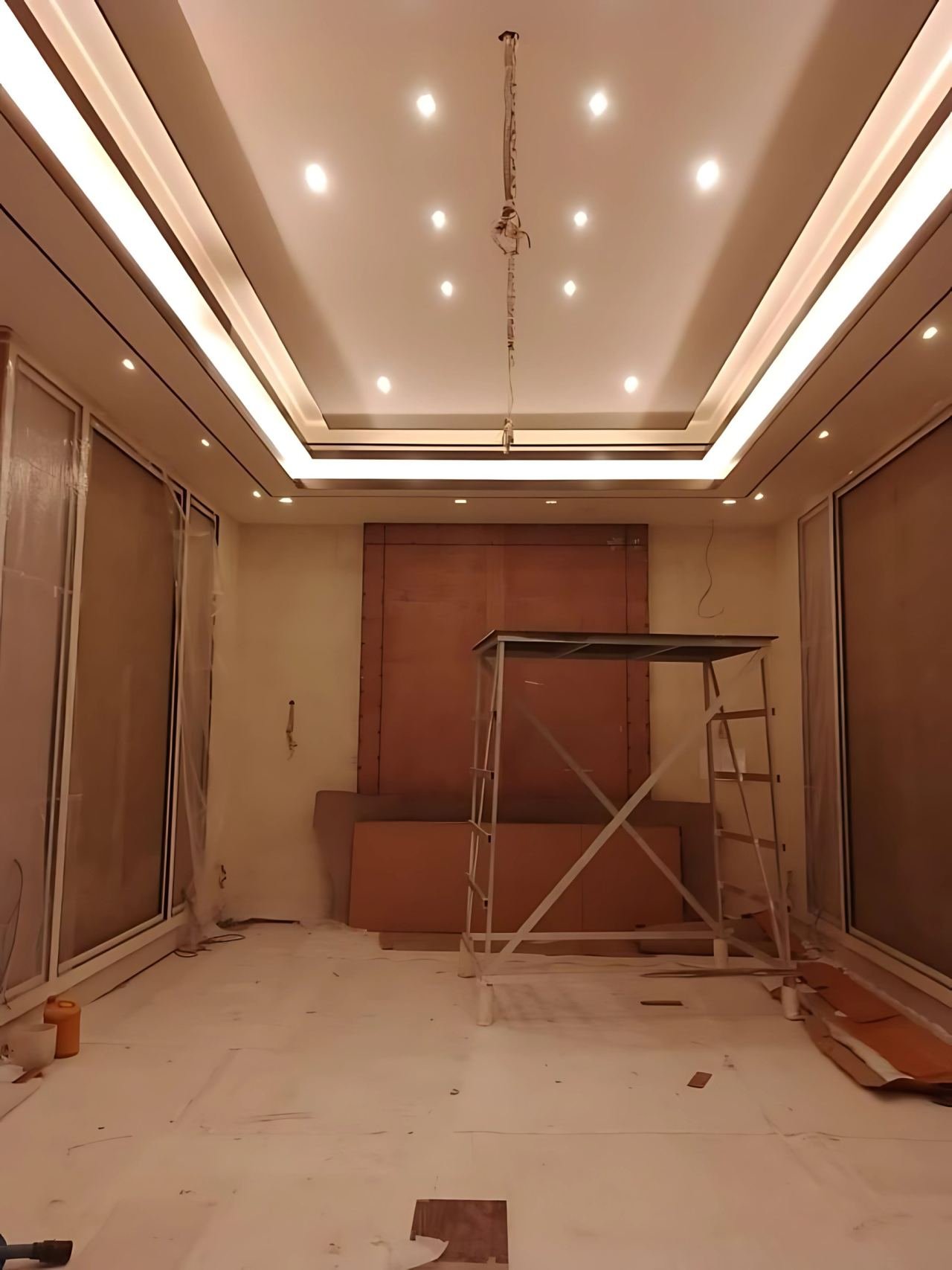Metal ceiling panel