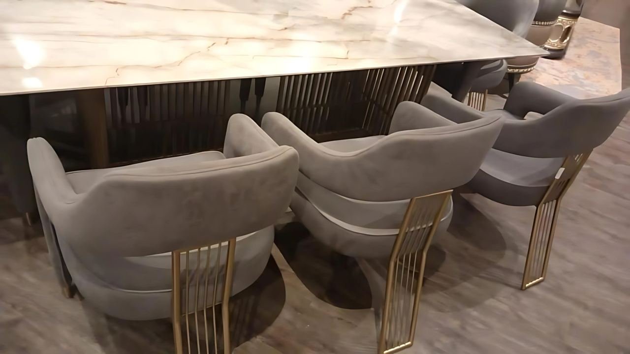 Metal chair frames