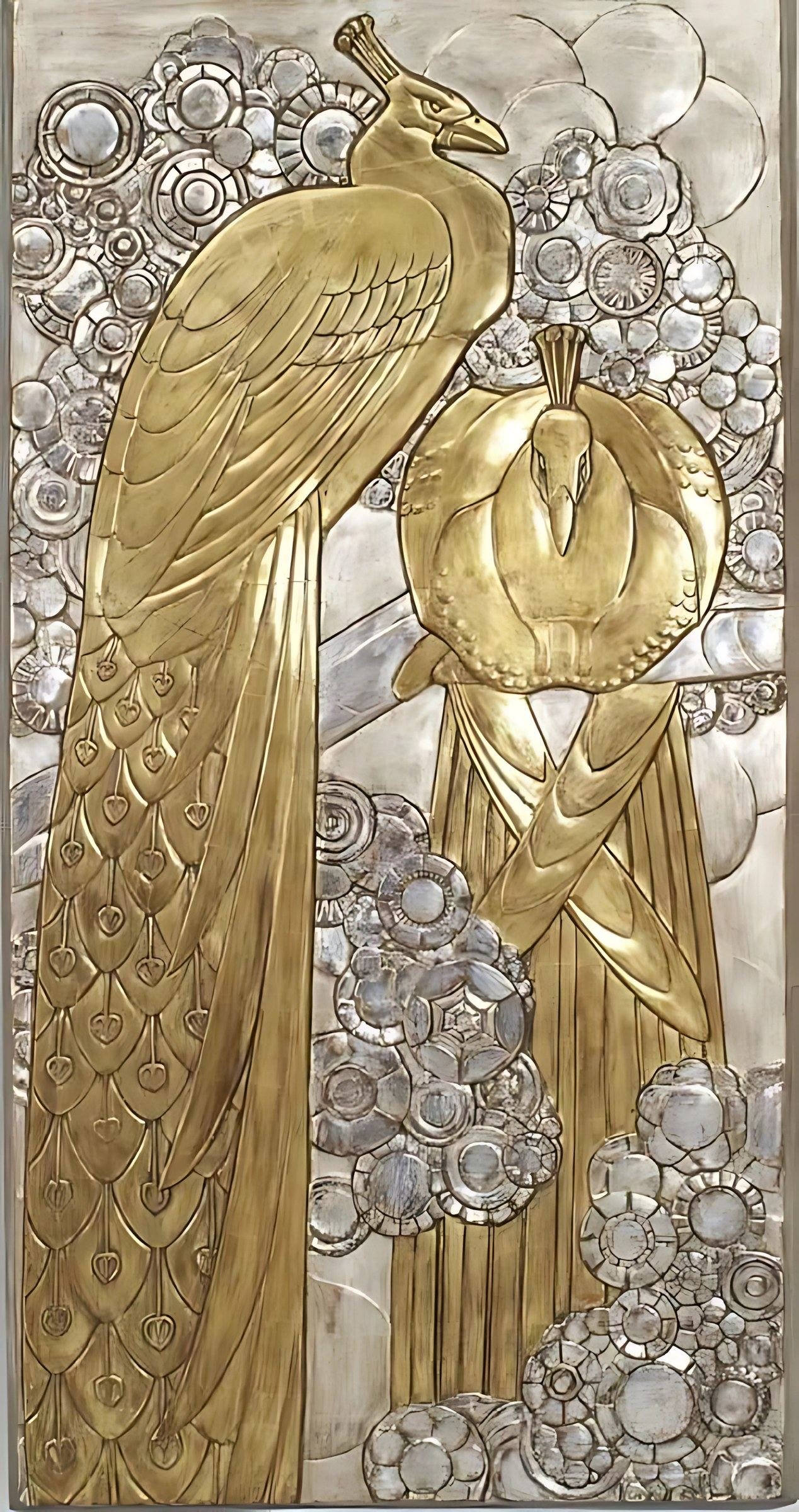 Metal wall art panel