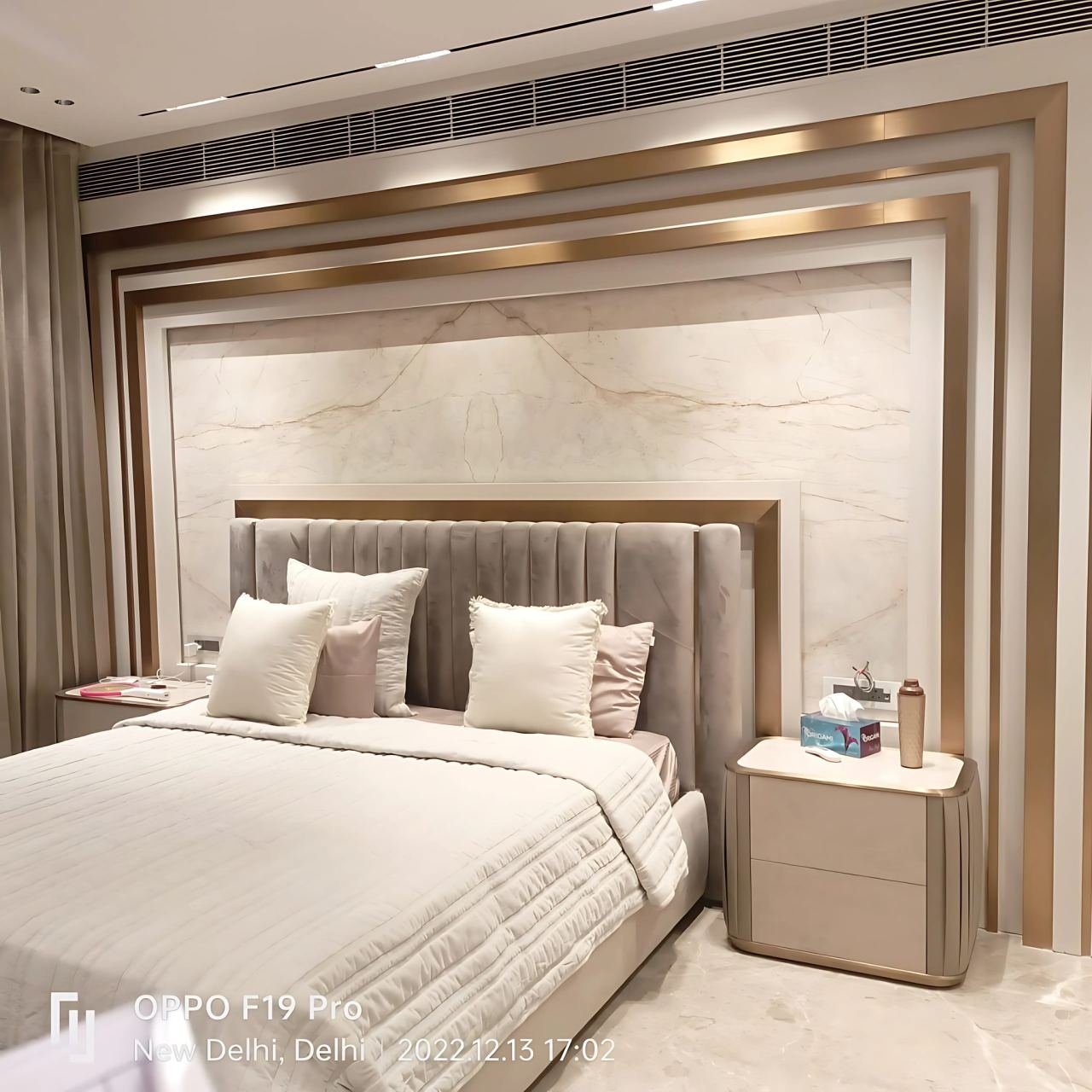 Metal wall cladding