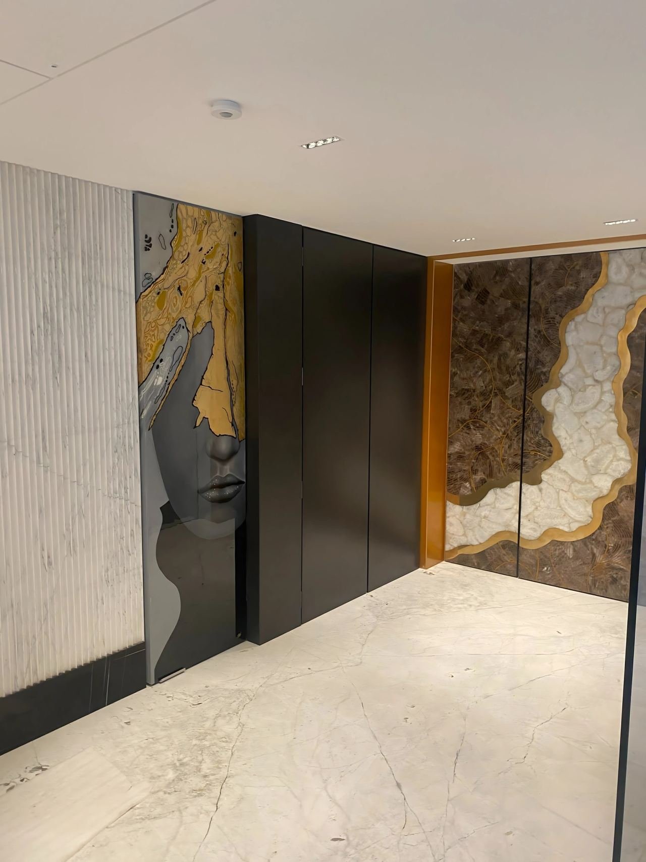 Metal wall cladding