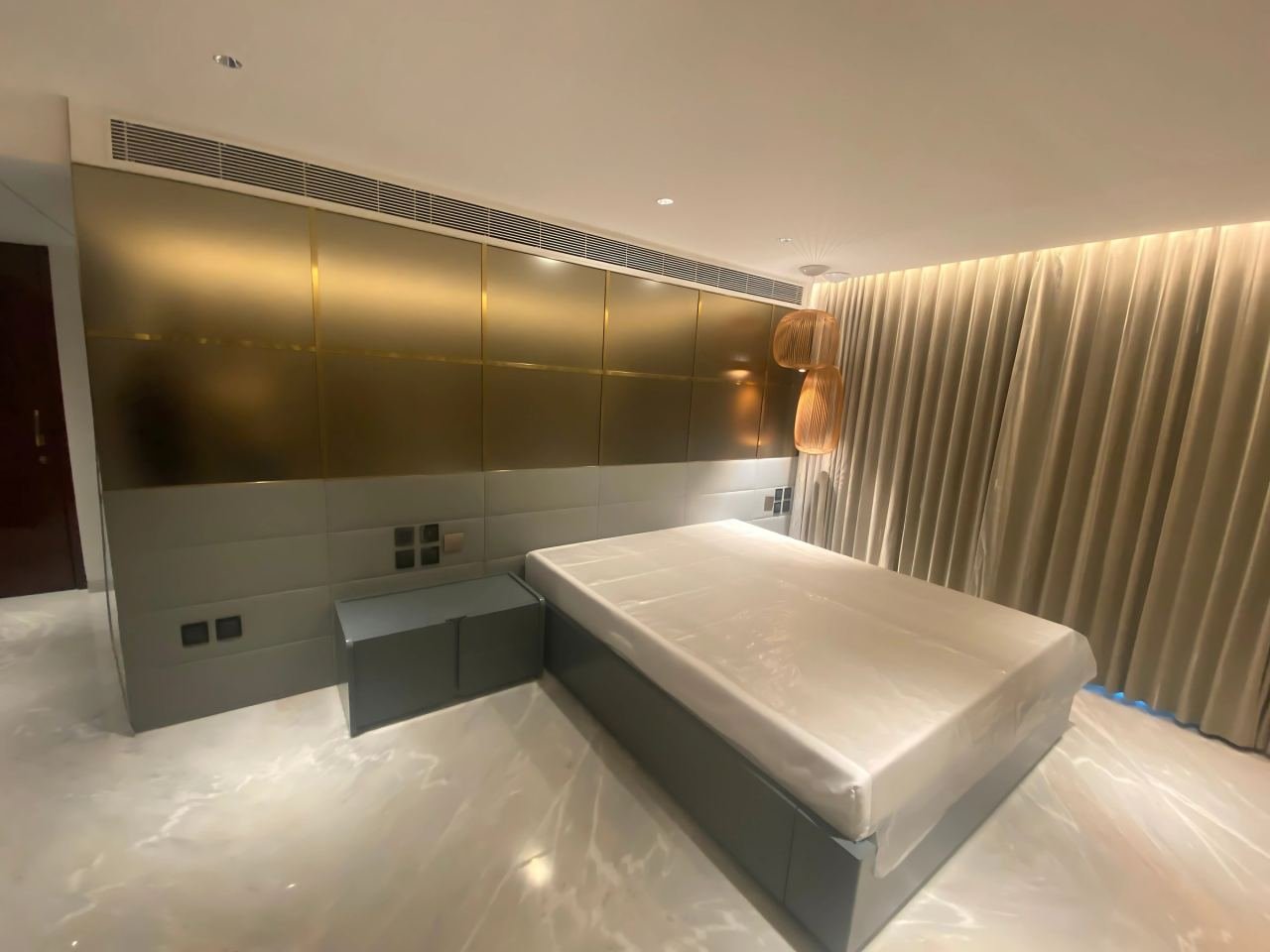 Metal wall cladding