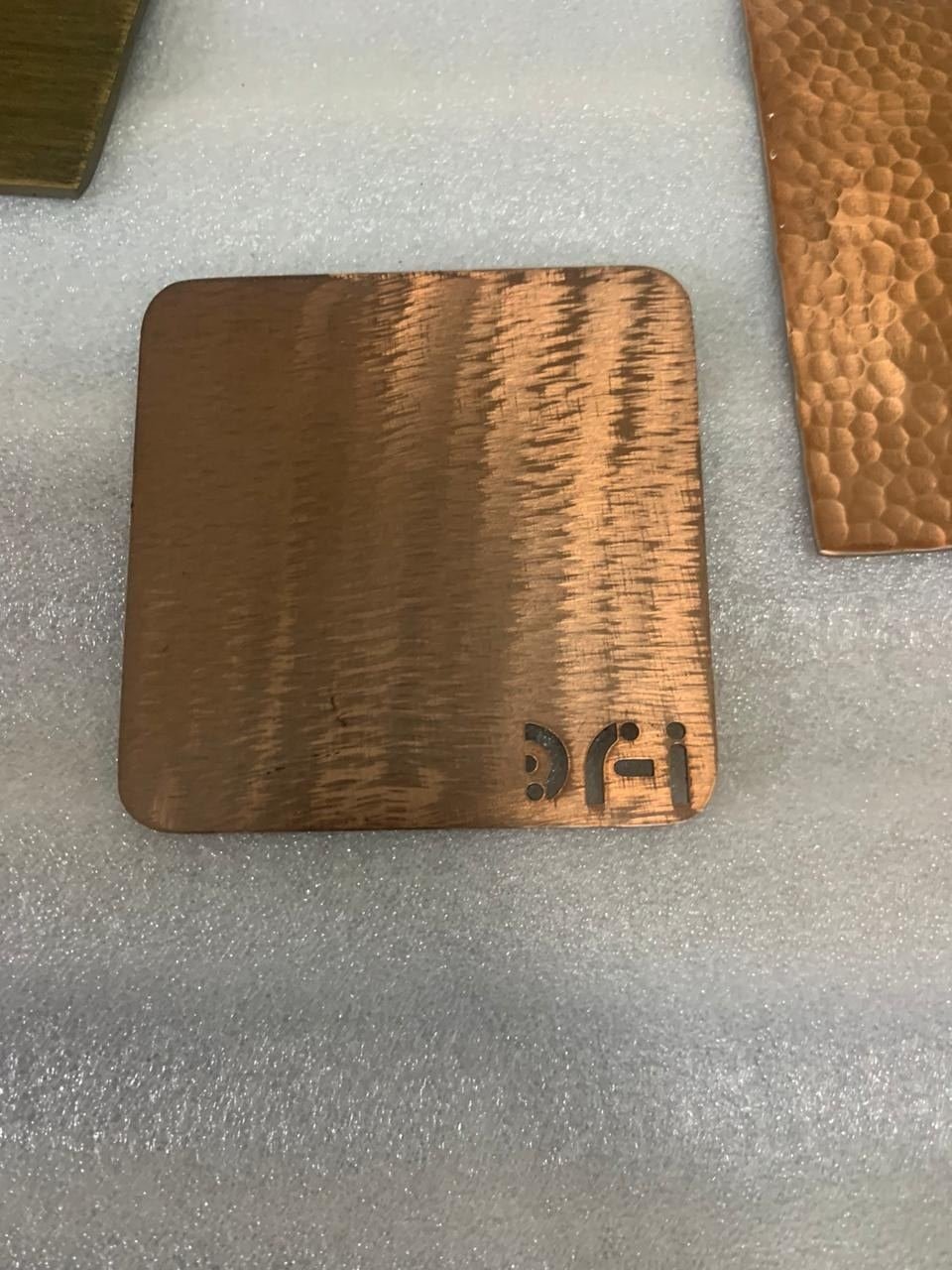 Special effect finish sample