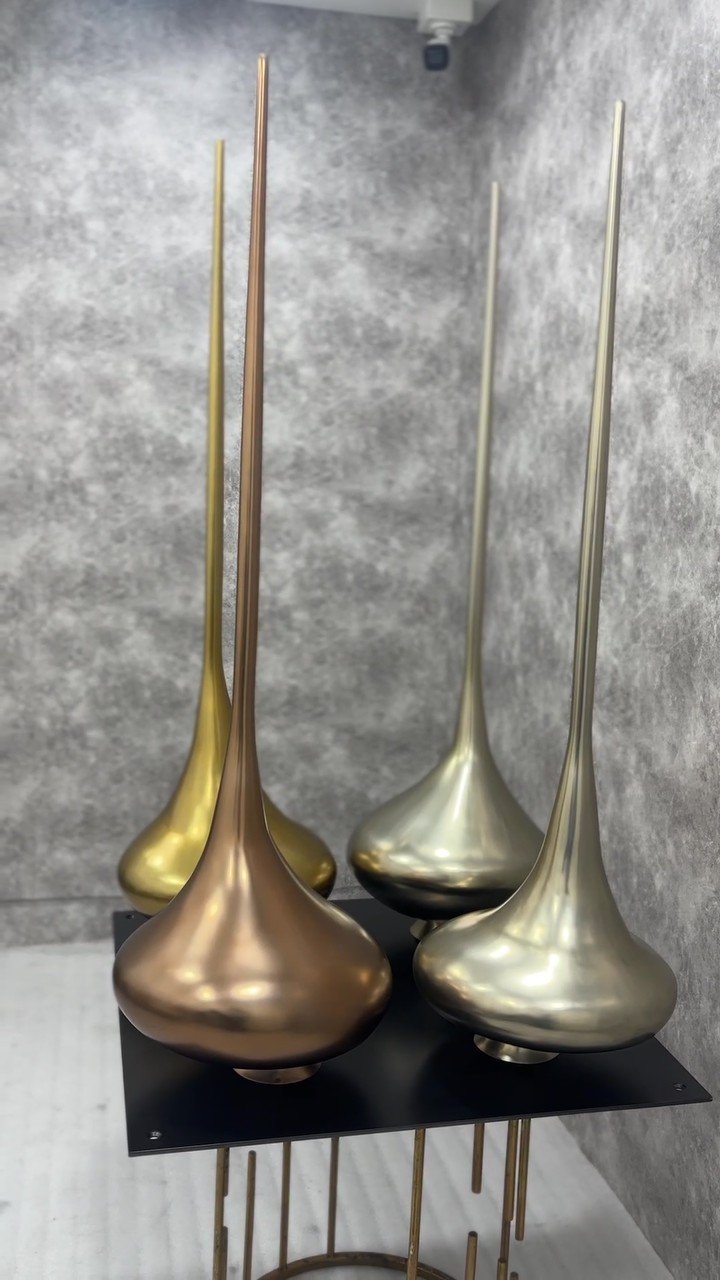 Teardrop sculptures